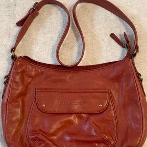 Super soft leather Stone Mountain shoulder bag.